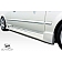 Extreme Dimensions Ground Effects Kit - Primered Fiberglass Reinforced Plastics 4-Piece - 110397