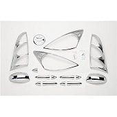 Putco Exterior Trim Kit - Silver ABS Plastic - 405070