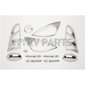 Putco Exterior Trim Kit - Silver ABS Plastic - 405070