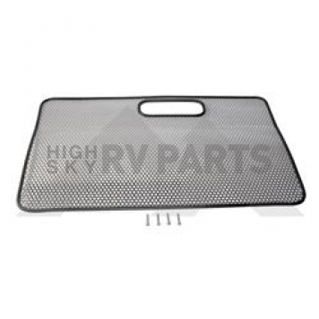 Crown Automotive Grille - Black Shell With Silver Mesh Stainless Steel - RT34050