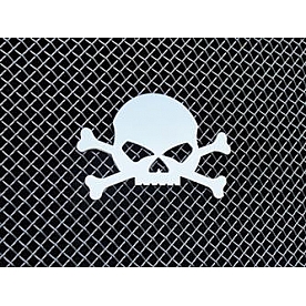 T-Rex Truck Products Decal - Silver Stainless Steel - 6700040