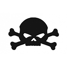 T-Rex Truck Products Decal - Black Stainless Steel - 6700041