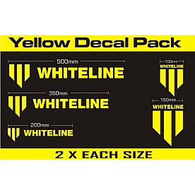 Whiteline Decal Yellow - KWM001