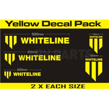 Whiteline Decal Yellow - KWM001