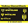 Whiteline Decal Yellow - KWM001