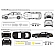 Whiteline Decal Yellow - KWM001