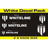 Whiteline Decal White - KWM004