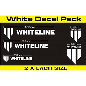 Whiteline Decal White - KWM004