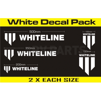 Whiteline Decal White - KWM004