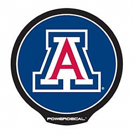 POWERDECAL Decal - University Of Arizona Logo Black Plastic 4-1/2 Inch - PWR460101