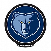 POWERDECAL Decal - Memphis Grizzlies Logo Black Plastic 4-1/2 Inch - PWR98001
