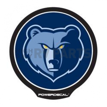 POWERDECAL Decal - Memphis Grizzlies Logo Black Plastic 4-1/2 Inch - PWR98001