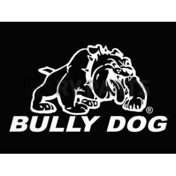 Bully Dog Decal - Vinyl White - PR4010