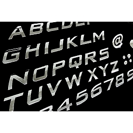 US Speedo Decal - Plastic Silver - 10143