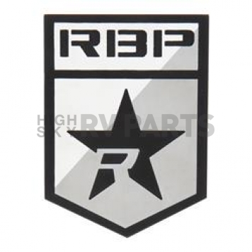 RBP Decal - Black And Silver Stainless Steel - 501SS