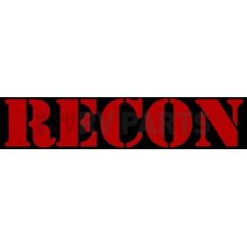 Recon Accessories Decal - Red - 264301RD