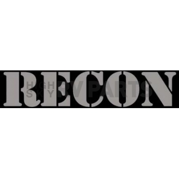 Recon Accessories Decal - Silver - 264301SL
