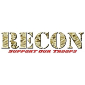 Recon Accessories Decal - Desert Camo/Red - 264303DC