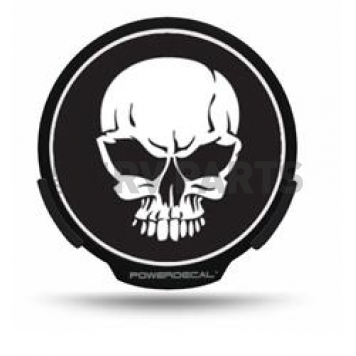 POWERDECAL Decal - Skull Plastic 4 Inch - PWRC035