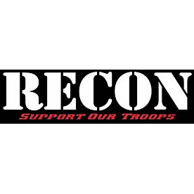 Recon Accessories Decal - Red/ White - 264303WH