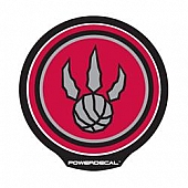 POWERDECAL Decal - Toronto Raptors Logo Black Plastic 4-1/2 Inch - PWR97001