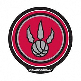 POWERDECAL Decal - Toronto Raptors Logo Black Plastic 4-1/2 Inch - PWR97001