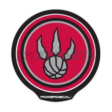 POWERDECAL Decal - Toronto Raptors Logo Black Plastic 4-1/2 Inch - PWR97001