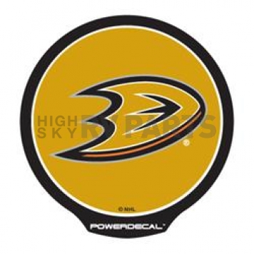 POWERDECAL Decal - Anaheim Ducks Logo Black Plastic 4-1/2 Inch - PWR9401