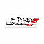 Skunk 2 Decal - White Vinyl - 837991005