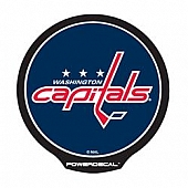 POWERDECAL Decal - Washington Capitals Logo Black Plastic 4-1/2 Inch - PWR8901