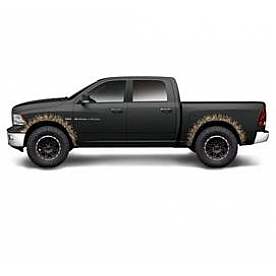 MOSSY OAK Vehicle Wrap Graphics - Fender Flares Mossy Oak Shadow Grass Blades Pattern - 10010FFSGB