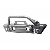 Fishbone Offroad Bumper 1-Piece Steel Black - FB22178
