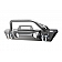 Fishbone Offroad Bumper 1-Piece Steel Black - FB22178