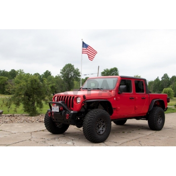 Fishbone Offroad Bumper 1-Piece Steel Black - FB22178-10