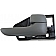 Help! By Dorman Interior Door Handle - Lever Plastic Gray Single - 91315