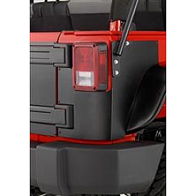 Warrior Products Body Corner Guard - Steel Black Set Of 2 - S920A