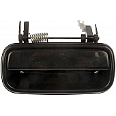 Help! By Dorman Exterior Door Handle - Plastic Black Single - 80857