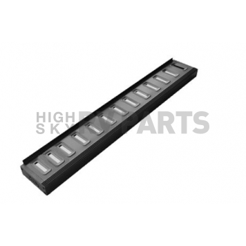 Romik USA Running Board Black Anodized Aluminum Stationary - 80041419
