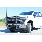 Iron Cross Grille Guard - Matte Black Powder Coated Steel - 10051519