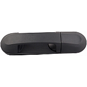 Help! By Dorman Exterior Door Handle - Plastic Black Single - 80654