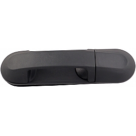 Help! By Dorman Exterior Door Handle - Plastic Black Single - 80654