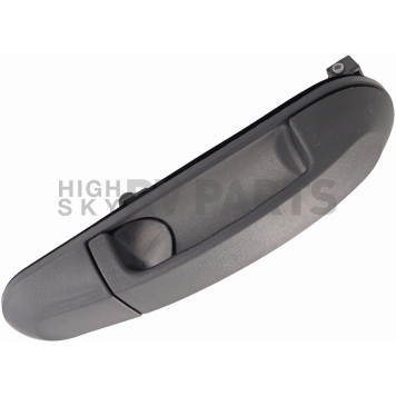 Help! By Dorman Exterior Door Handle - Plastic Black Single - 80654-2