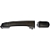 Help! By Dorman Exterior Door Handle - Plastic Black Single - 80657