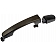 Help! By Dorman Exterior Door Handle - Plastic Black Single - 80657