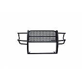 Iron Cross Grille Guard - Black Powder Coated Steel - 10062510