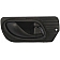 Help! By Dorman Interior Door Handle - Lever Plastic Black Single - 80659