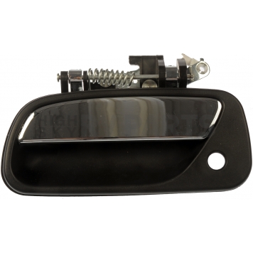 Help! By Dorman Exterior Door Handle - Plastic Silver/ Black Single - 80871
