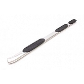 Lund International Nerf Bar - Truck Wheel to Wheel Stainless Steel Oval 5 Inch - 244104009