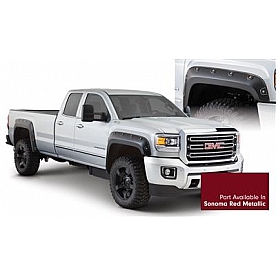 Bushwacker Fender Flare - Sonoma Red Metallic - Vehicle Color Code GCE Dura-Flex 2000 ABS Smooth Plastic Matte Set Of 4 - 4096874