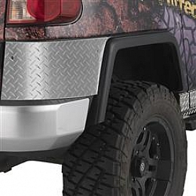 Warrior Products Body Corner Guard - Aluminum Silver Set Of 2 - 3922
